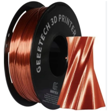 Filamento PLA SILK 1kG GEEETECH Cobre Filamento PLA SILK 1kG GEEETECH Cobre